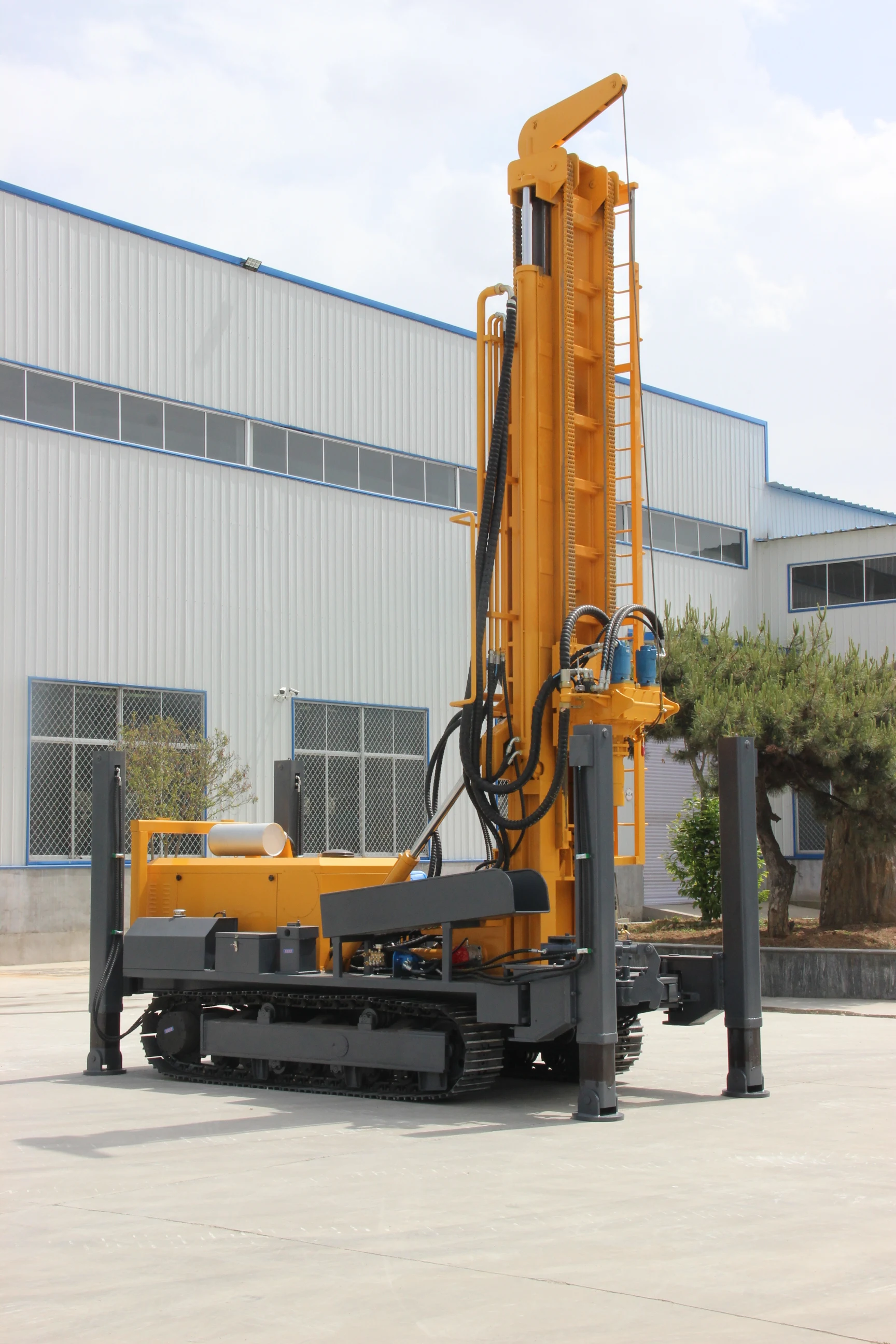 Good price Hongwuhuan HWH800 air penumatic for drilling water well air portable water well drilling machine