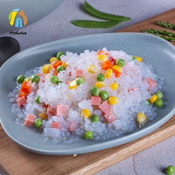 Konjac Rice Keto Diet Foods Healthy Low Calories Zero Fat Shirataki White Rice Organic Konjac Rice
