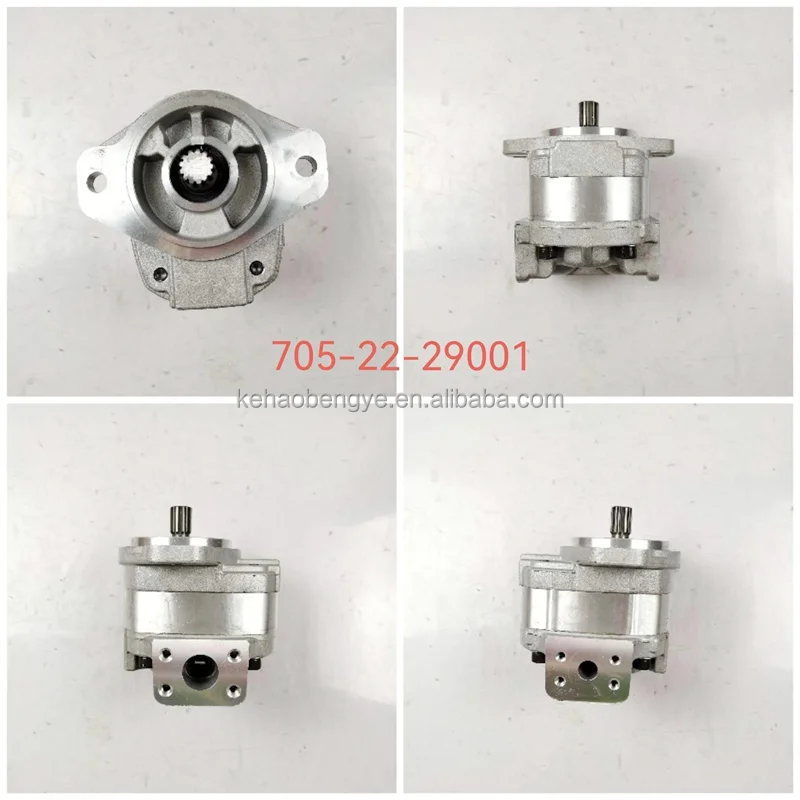 High Pressure 160KG-250KG Hydraulic Gear Pump with 3G4867 Motor and 10cc Horsepower for Caterpillar D6D Bulldozer