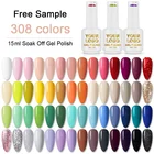 Gel RONIKI Professional Nail Supplies Soak Off Gel Nail Polish Custom Private Label Color Uv/led Lamp Gel Polish For Nail Salon
