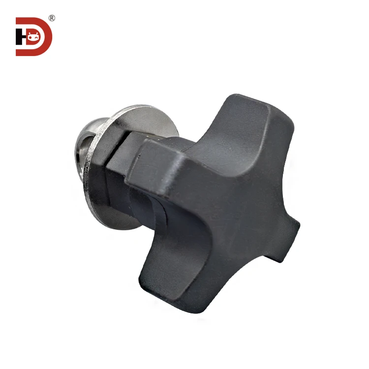 Star Shaped Nut Tightening Head Lifting Ring Reinforcement PA Conveying Accessories Assembly Line Guardrail Bracket Star Shaped manufacture