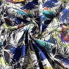 Cotton Custom Digital Printing On Cotton Drill For Garment