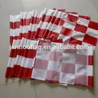 Golf Sport Wholesale Stripes Stitching Golf Flags Sport Flag Golf Flag Pole With Custom Design
