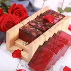 Rose Soap Handmade Soap Natural Flower Rose Organic Essential Oil Smooth Moisturizing Handmade Face Soap