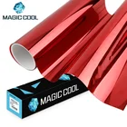 Window Film Tint Film 1.52*30M Red-silver Building Glass Window Tint Film Solar Reflective Film