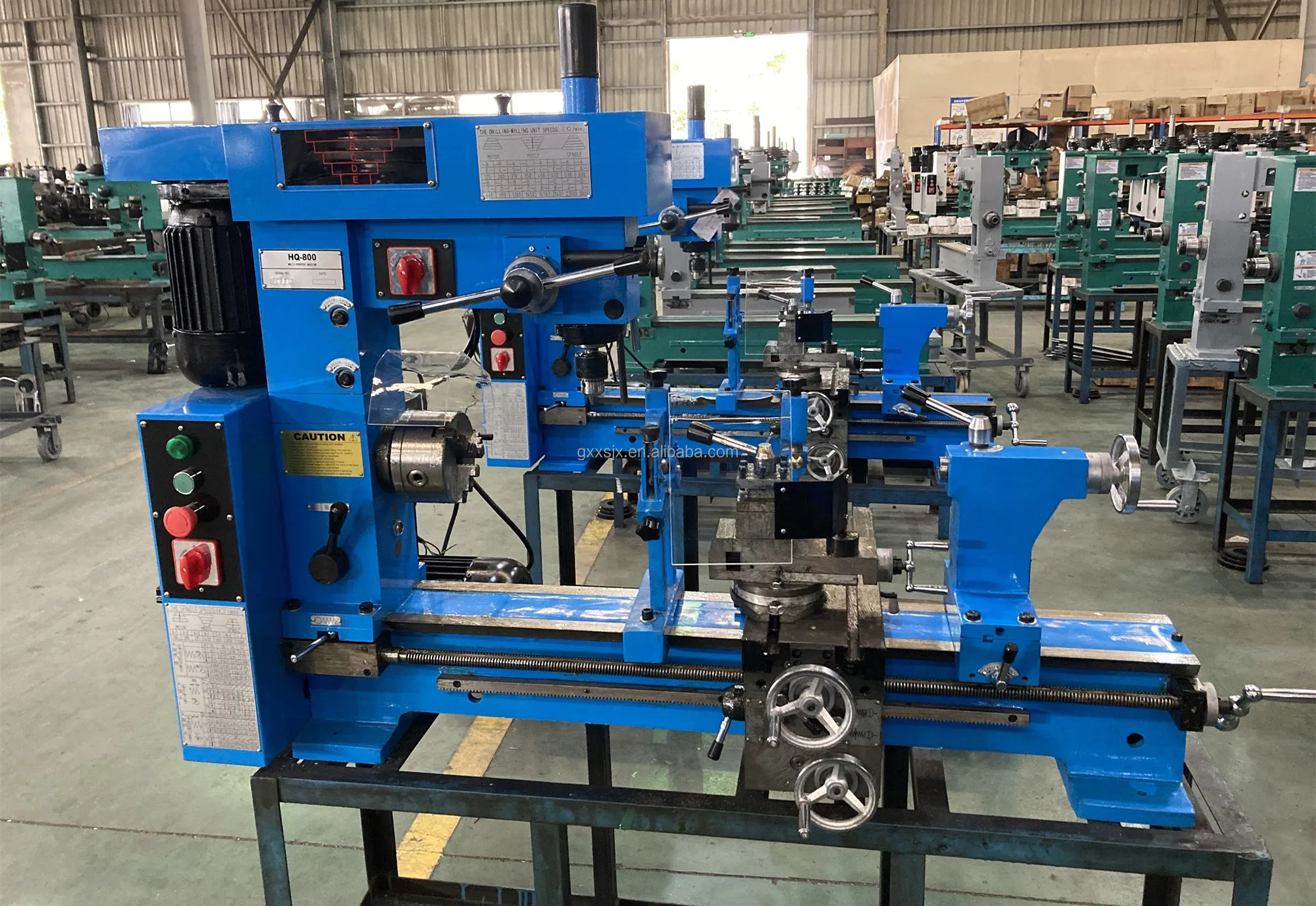 Hq Multi Purpose Lathe Machine Drilling Turning Milling Buy Hq