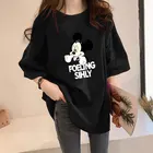 Women Short Shirts Women Latest Design Women Short Sleeve T Shirts Cartoon Printed Fashion Girl T Shirts