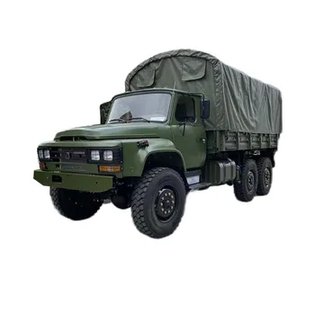 Dongfeng 6x6 Off Road Logging Truck for Sale Directly Manufacturer China Heavy Truck Euro 3 6x6 Cargo Truck 4 - 6L Left