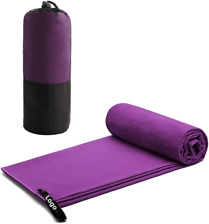 Wholesale Custom Digital Printed Quick-Dry Sweat Travel Fitness Gym Sports Microfiber Gym Towel with Logo