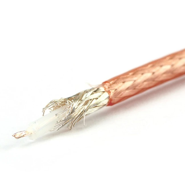 High Temperature RG142 RG316 RG178 RG179 RG400 coaxial cable for telecommunication