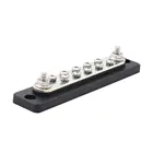 Amomd 10 Way Current Rating 150A 48V DC Terminal Copper Bus Bar For Car RV Marine Solar