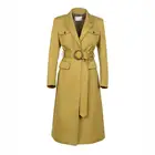 Coat Women's Long Winter Coat Hot Selling Warm Windbreaker 2021 New Trench Coat