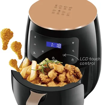 Electric air fryer 5L Kitchen Multifunctional Adjustable No Fryer Wholesale Low Deep Oil Free Cooking electric Air Fryers