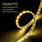 Strip Light Heat Resistant Oem Odm Customize 220v 110v 5050 60leds/m Double Color Chip Led Strip Light