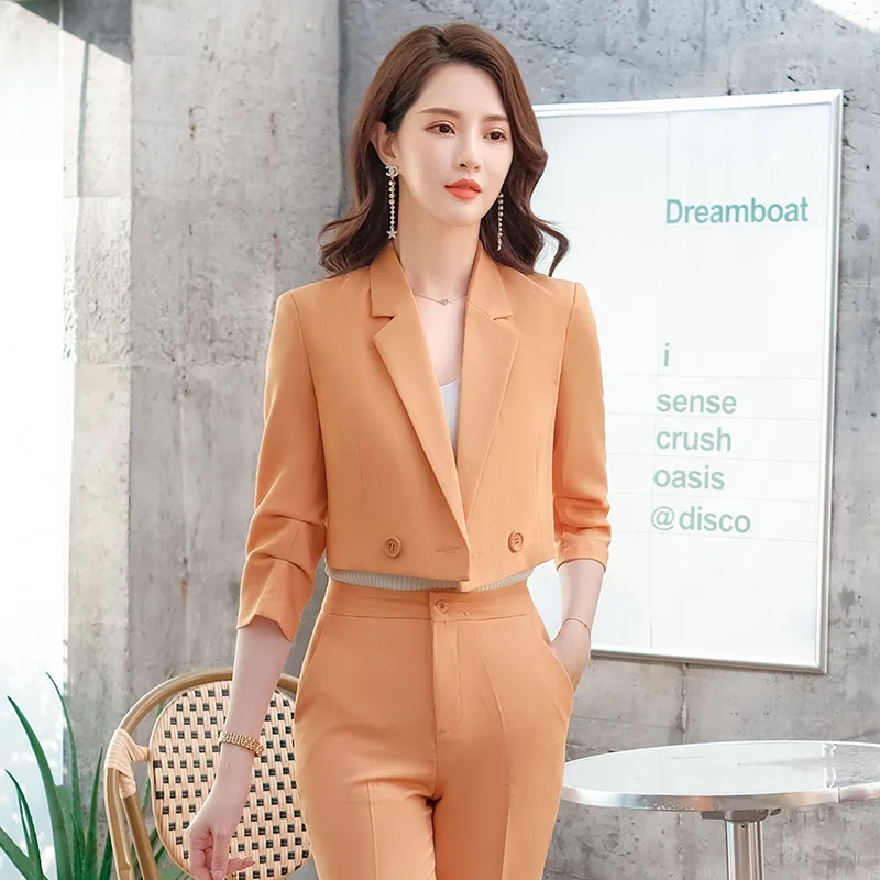 Style Blazer Women Office Suit 