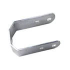 Aluminum Exhaust Custom Aluminum U Shape Exhaust Pipe Clamp/aluminium Tube Clamp