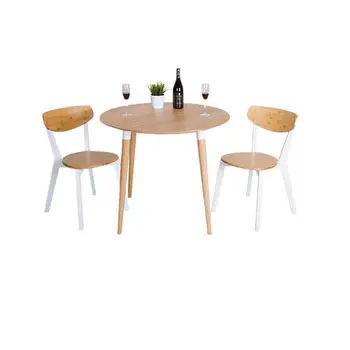 BAMBKIN furniture dining room round bamboo table