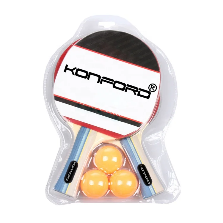 2 X Bats & 3 Balls SportsTek Table Tennis Set 