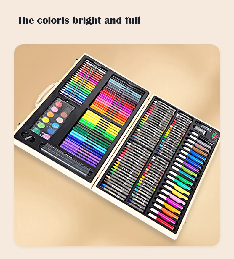 Customizable School Kids Art Stationary Students Back to School Stationery Set Children Stationery and Office Organization