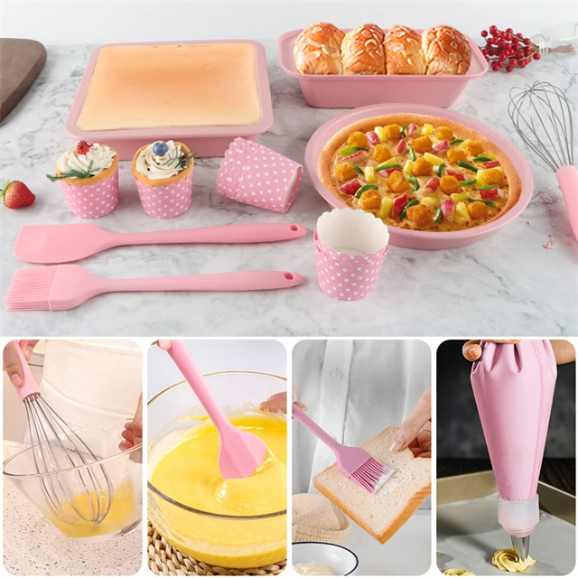 CHUJU Brand Customized Cake Sets Decoration Tool Baking 25pcs Simple For Baking Beginner Cake Set Decoration Tools Accessories
