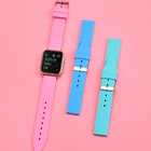 White Black White Pink Light Grey And Son On Smartwatch Band Silicone Sports Style For Fitness