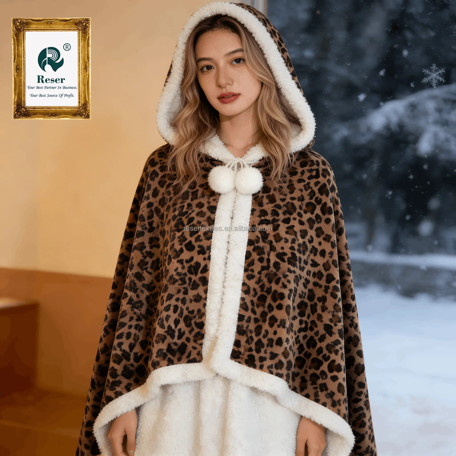 Super Soft Cozy Quilted Plush Flannel Fleece Sherpa Eco-Friendly Wearable Throw Hoodie Hooded Blanket Character Angel Wrap