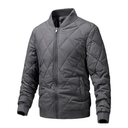 Designer Stylish Casual Quilted Warm Mens Fashion Black Padded Autumn Winter Clothes Man's Jacket's Custom Jacket Man