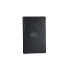 Card Customizable Business Card High Quality Black Business Card Printing Luxury PVC Business Card