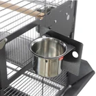 Bird Factory Direct Supply Pet Products Spot Large Parrot Bird Cage Metal Encryption Wire Bird Cage Foldable Pet Cage