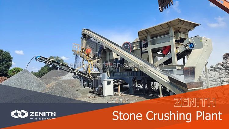 mobile crusher station