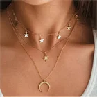 Necklaces Cheap Price New Bohemian Fashion Multilayer Chain Women Pendant Necklaces Jewelry