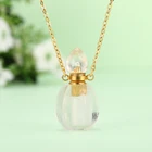 Pendant Necklace Pendant Necklace Pendant Necklace Natural Crystal Pendant Essential Oil Bottle Necklace