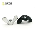 Din 315 Wing High Quality DIN 315 Mild Steel Polished 3/8 Forged Wing Nut