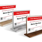 Name Factory Wireless Intelligent Electronic Table Name Card For Presentation And Conference Room