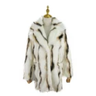 Winter Coat New Design Comfortable Long Winter Windproof Ladies Faux Fur Lined Coat For Women