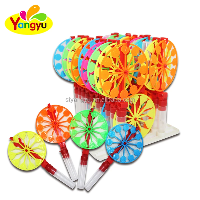 Shantou Cheap Windmill Tray Toy with Candy