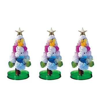 2021 Christmas decoration Christmas gift Crystal tree crystal flower magic growing christmas tree