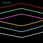 Ip68 Strip DC12V 120leds/m Silicon Material Waterproof 12v Ip68 Led Neon Flex Strip
