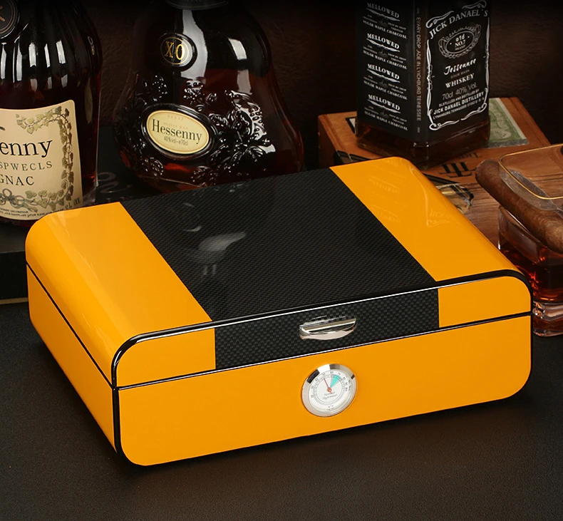 Cedar Wood Cigar Humidor Box Cigar Moisturizing Cases