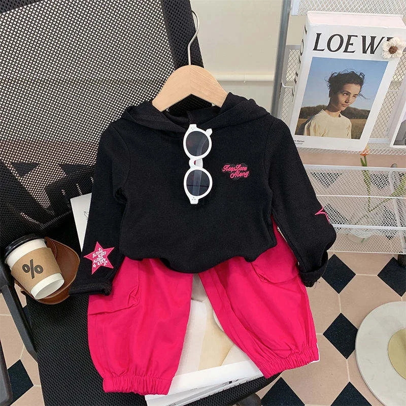 Hot Sell Cheap New Style Children Long Sleeve Thin Set 100% Cotton Kid Soft Comfortable Suits Cute Cartoon Children Clothing Set