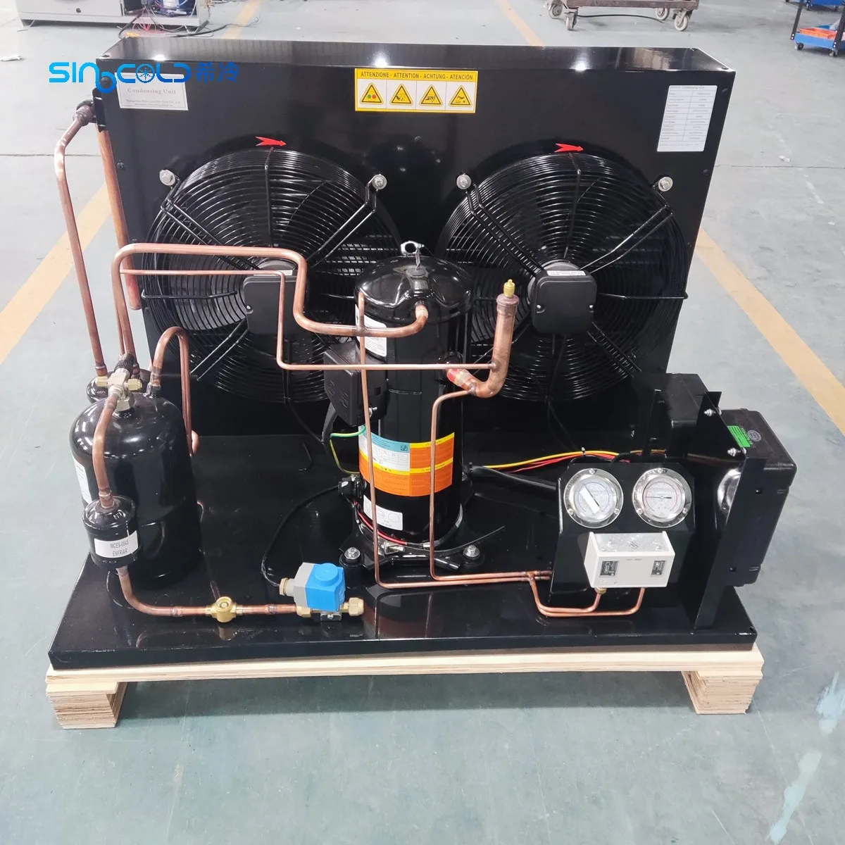 Condensing Unit, 2-10HP, SCYHF06, 5HP, YM86E7G-100 - detail 2