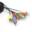For Ps2 Ps3 Din Cable 9 Pin Mini Din To 6rca Male Cables For XBOX PS2 PS3 DVD