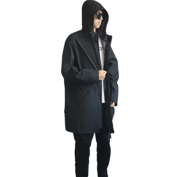 wholesale price Plus Size Raincoat unisex Waterproof Rain Jacket Packable Outdoor Hooded Windbreaker