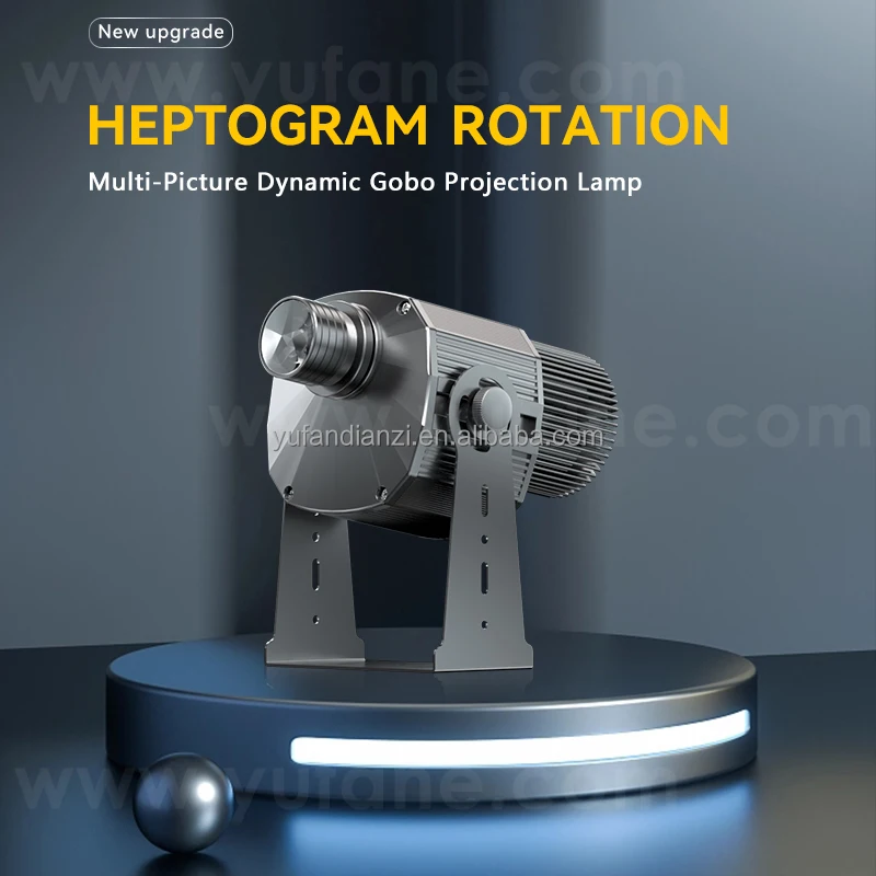 Yufan Seven Figure Dynamic Gobo Projection Lamp