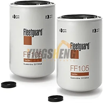 FF105 VTA28 QST30 KTA38 Fleetguard Filter Filtro Fleetguard Fuel Filter for Cummins