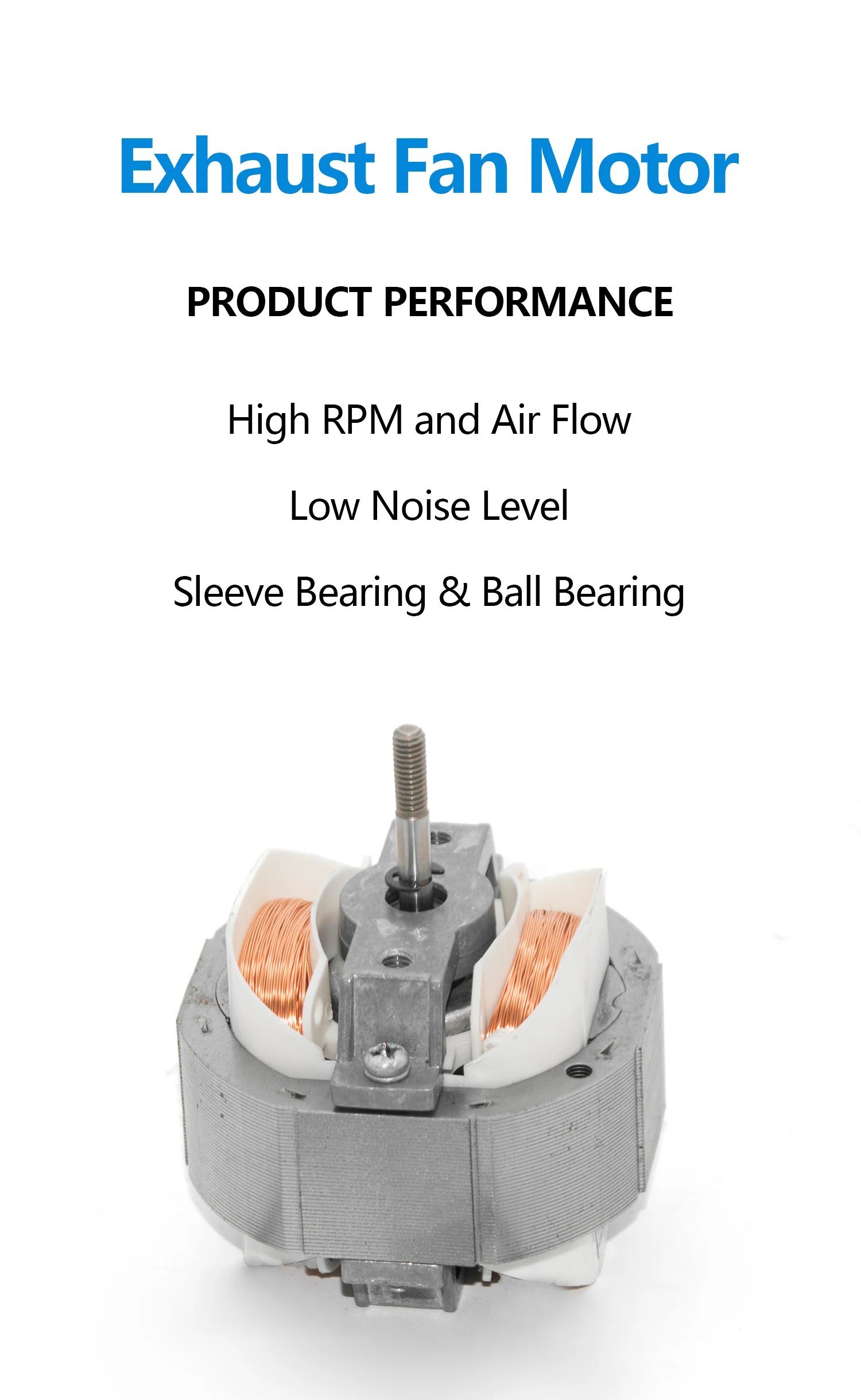 Shaded Pole Asynchronous Motor, 230V, 50Hz, Brushless - detail 4