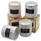 Candles Yellow Pink Red Black Etc Rose And Oud Luxury Marble Harvest Moon Scented Ceramic Candles