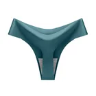 Wholesale Ice Silk Sexy Seamless Womens Underwear Thong Ladies Knickers Undies Panties