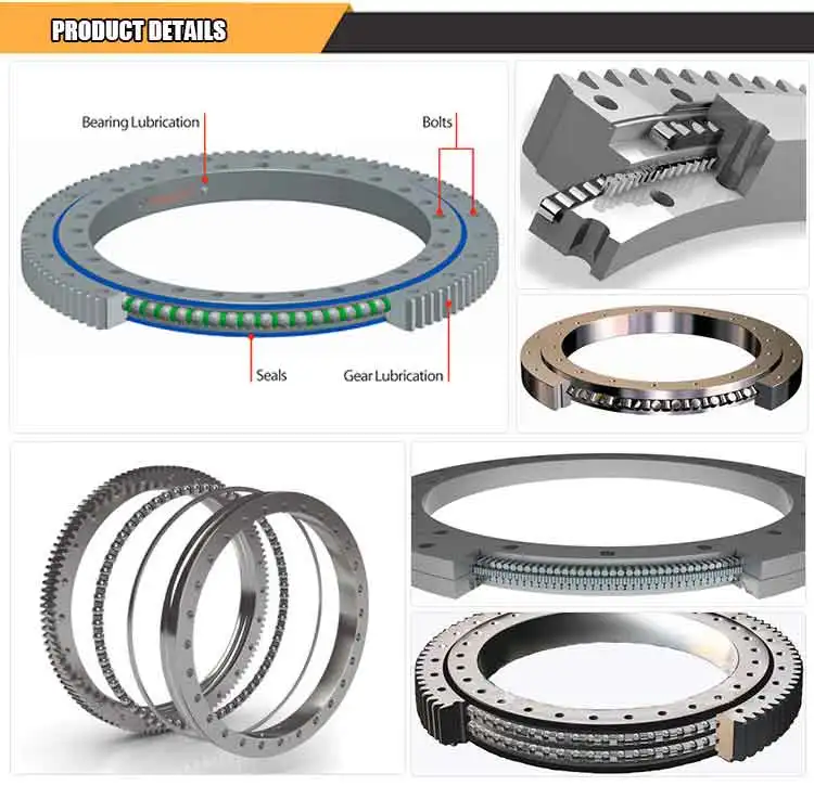 High Quality EX200-3 Slewing Ring Excavator Swing Bearing Ring Gear Swing Ring