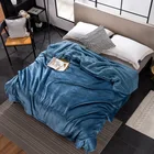 Wool Blanket Blanket Fleece Customized Polyester Lamb Wool Blanket Double Bed Cashmere Blanket
